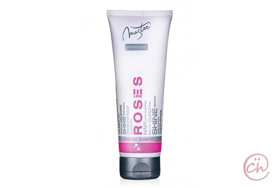 Овлажняващ шампоан за коса с българска роза 250 ml- SPA Master